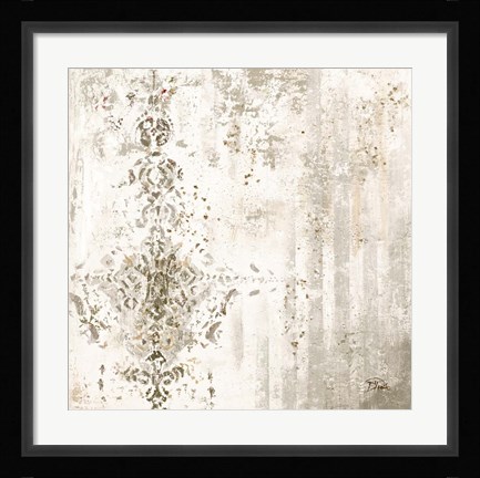 Framed Worn Out Neutral Print