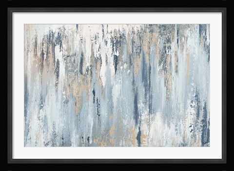 Framed Blue Illusion Print