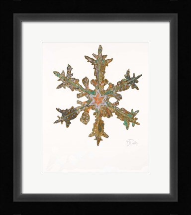 Framed Retro Star Print