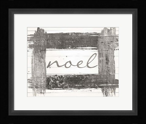 Framed Silver Holiday I Print