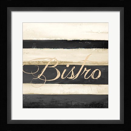 Framed Bistro Print