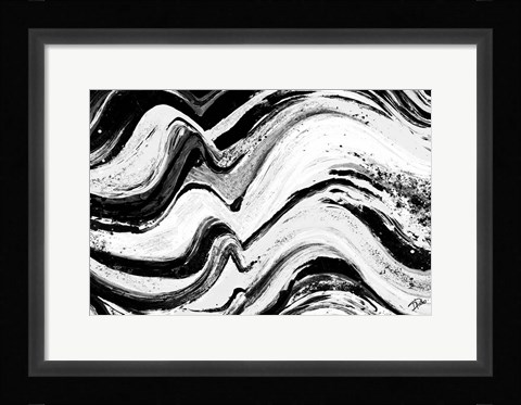 Framed Monochrome Concept Print
