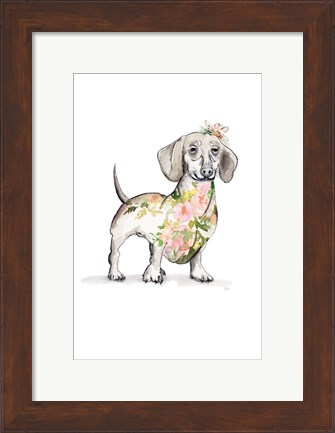 Framed Happy Doggie Print