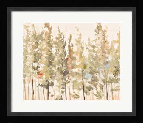 Framed Bosque Verde Brisa I Print