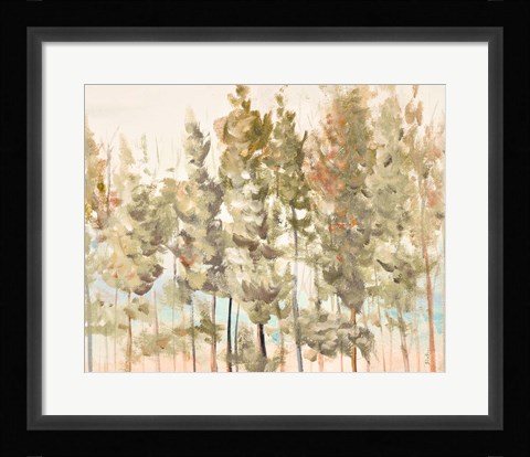 Framed Bosque Verde Brisa II Print