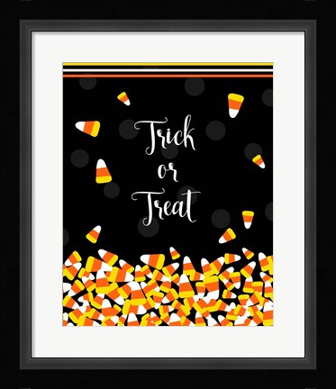 Framed Trick or Treat Print