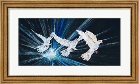 Framed Three Spirits Print