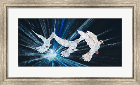 Framed Three Spirits Print