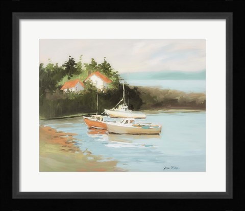 Framed Sailboats Print