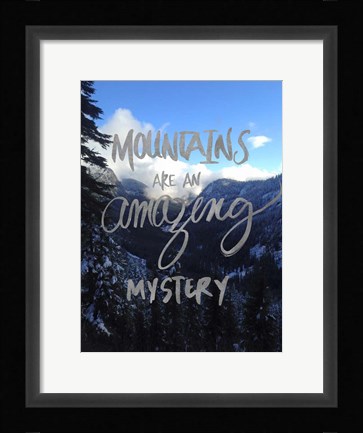 Framed Amazing Mystery Print