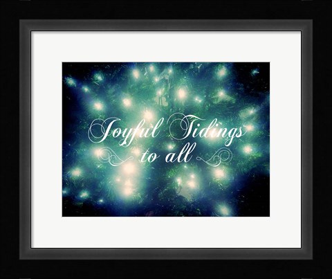 Framed Joyful Tidings Print