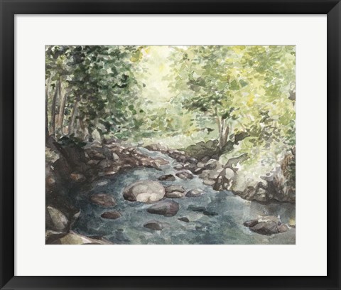 Framed Virginia Woods IV Print