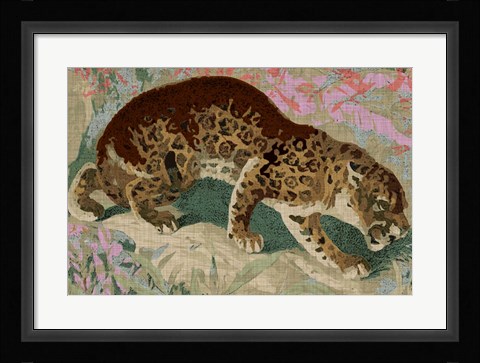 Framed Concrete Jungle Cat I Print