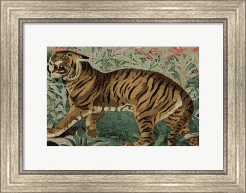 Framed Concrete Jungle Cat II Print