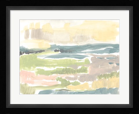 Framed Sweet Marsh I Print