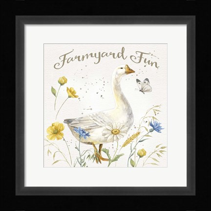 Framed Nostalgic Farm VI Print