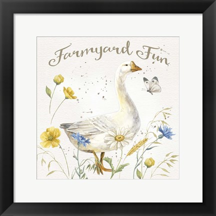 Framed Nostalgic Farm VI Print