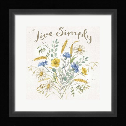 Framed Nostalgic Farm VII Print