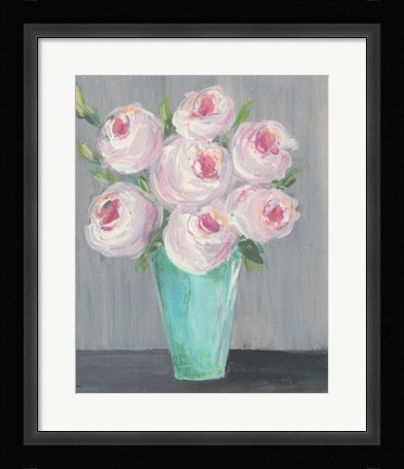 Framed Sorbet Floral II Print