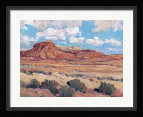 Framed Desert Heat II Print