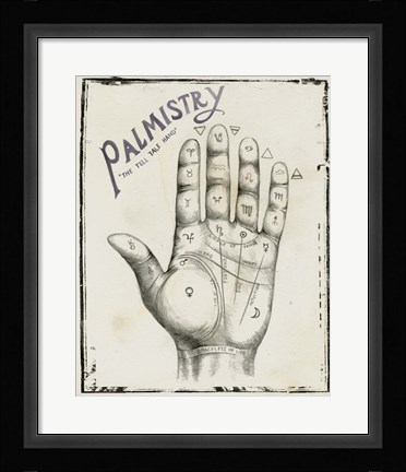 Framed Mystical II Print