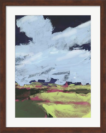 Framed Sherbet Plains I Print