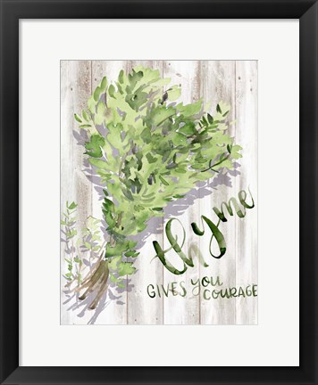 Framed Green Witch IV Print