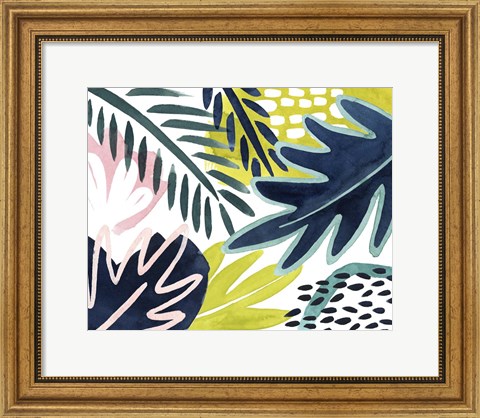 Framed Tropical Salve II Print