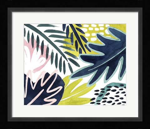 Framed Tropical Salve II Print