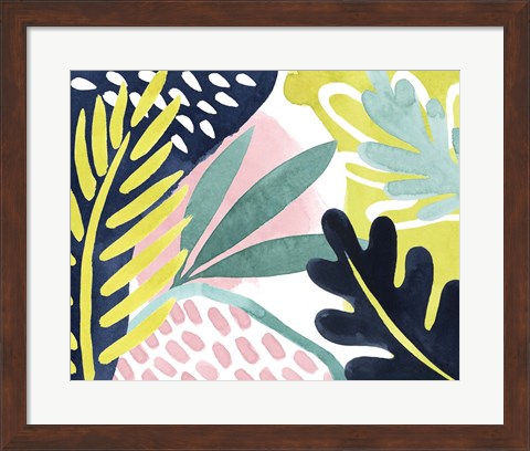 Framed Tropical Salve III Print