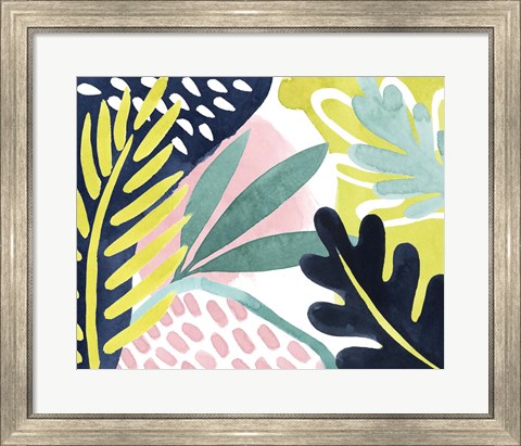 Framed Tropical Salve III Print