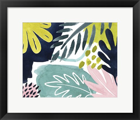Framed Tropical Salve IV Print