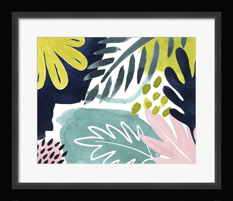 Framed Tropical Salve IV Print
