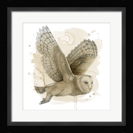 Framed Midnight Watch I Print