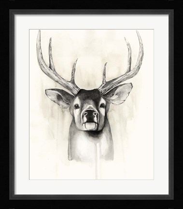 Framed Timberland Animals II Print