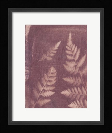 Framed Botanical Sun I Print