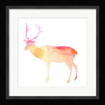 Framed Agate Animal V Print