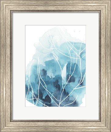 Framed Abstract Coral I Print