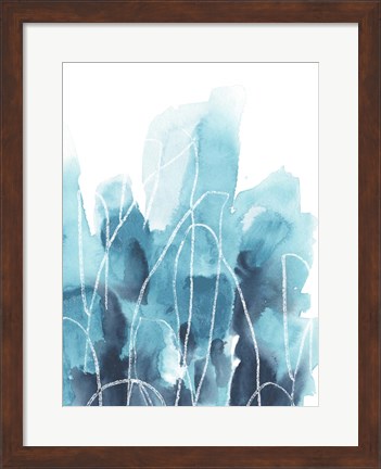Framed Abstract Coral II Print