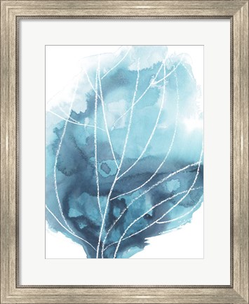 Framed Abstract Coral IV Print
