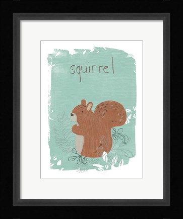 Framed Critter Cameo III Print