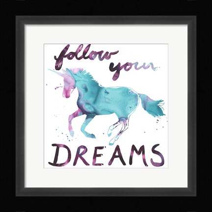 Framed Magic Dreams I Print