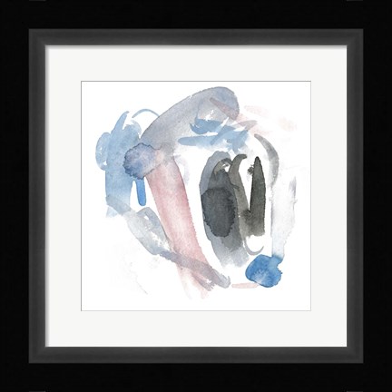 Framed Snow Storm I Print