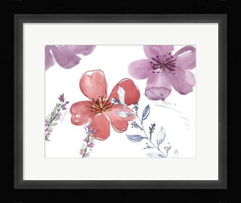 Framed Spring Glory III Print