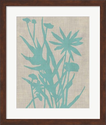 Framed Dusk Botanical II Print