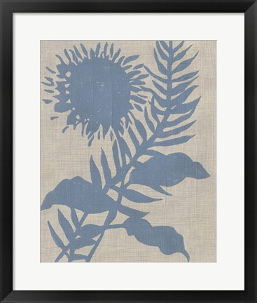 Framed Dusk Botanical V Print