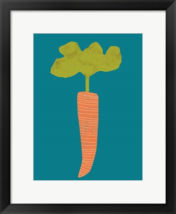 Framed Veggie Party IV Print
