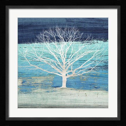Framed Treescape #3 (detail) Print