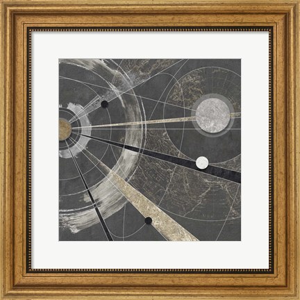 Framed Orbitale I Print