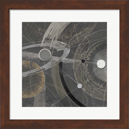 Framed Orbitale II Print